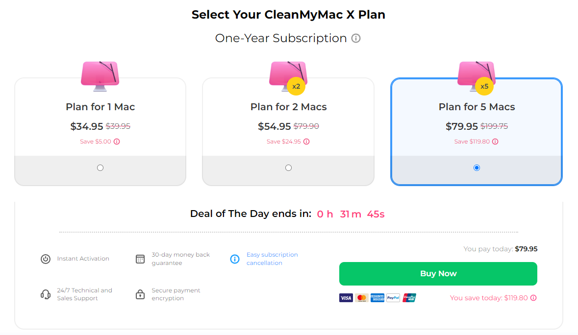 CleanMyMac-X-One-Year-Subscription-Plan