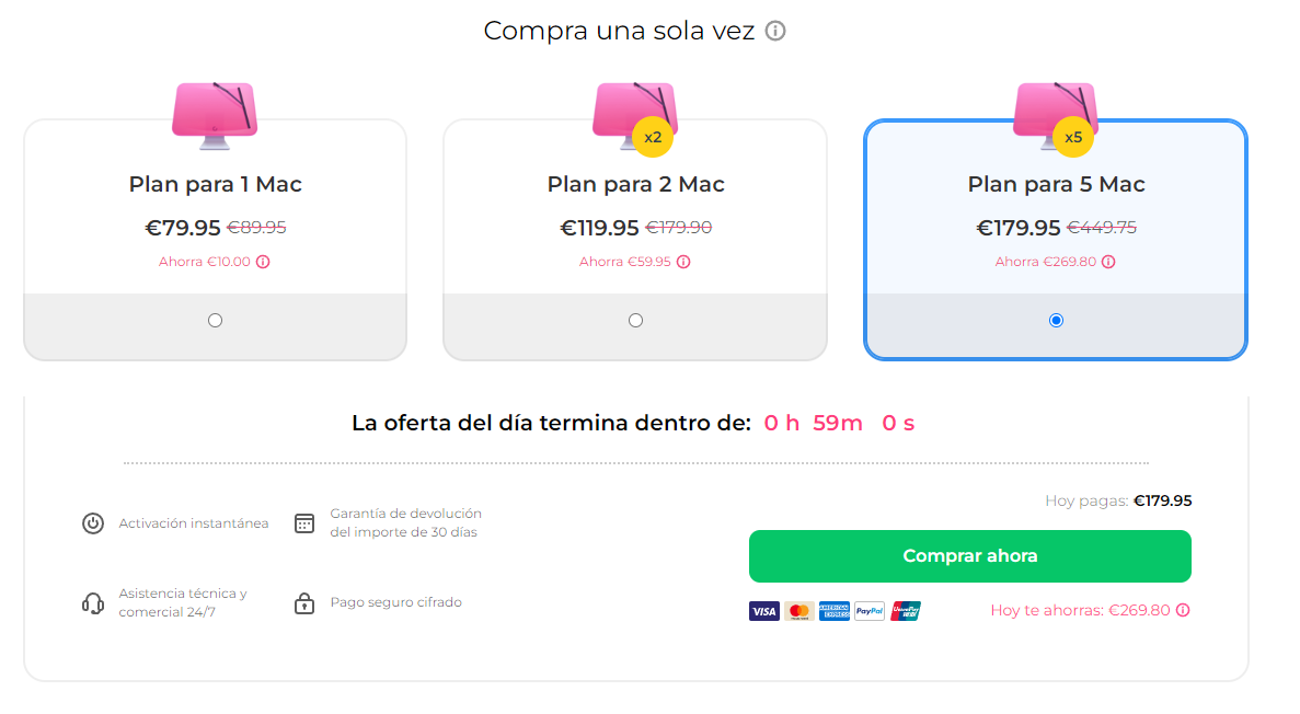 Compra-única-de-CleanMyMac-X