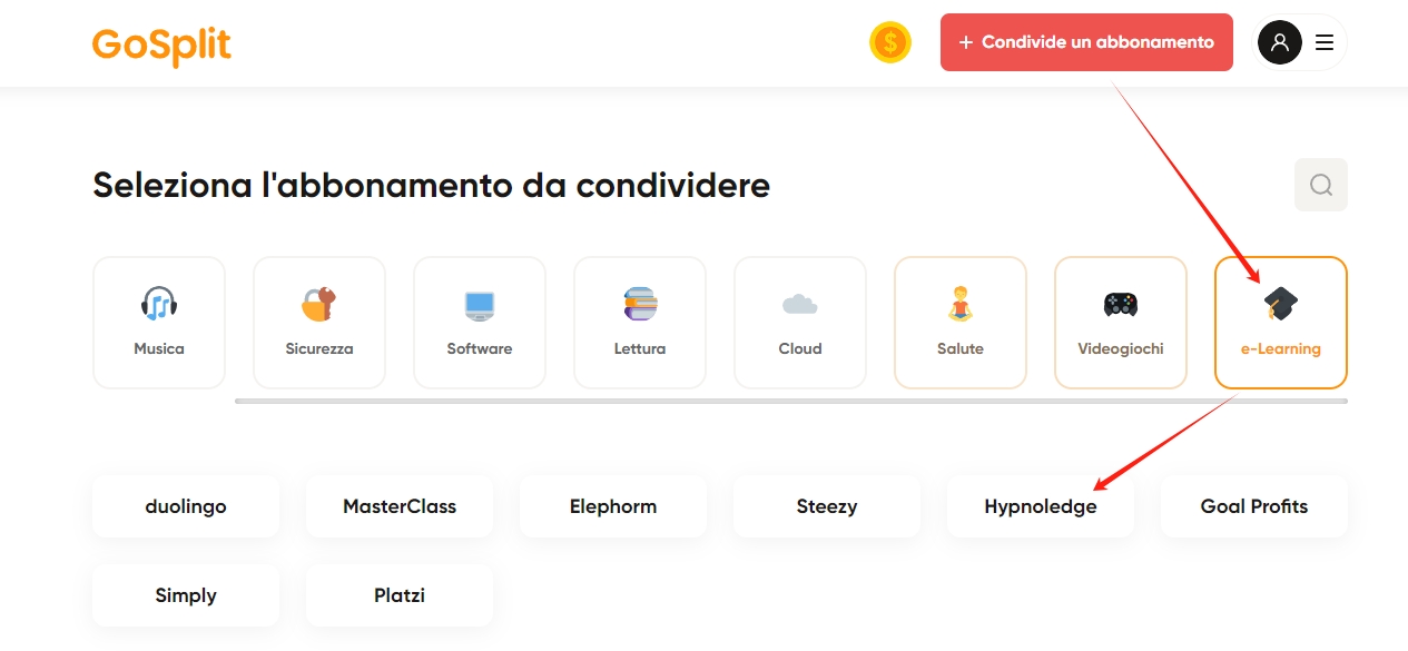 condividi-abbonamento-Hypnoledge-su-GoSplit