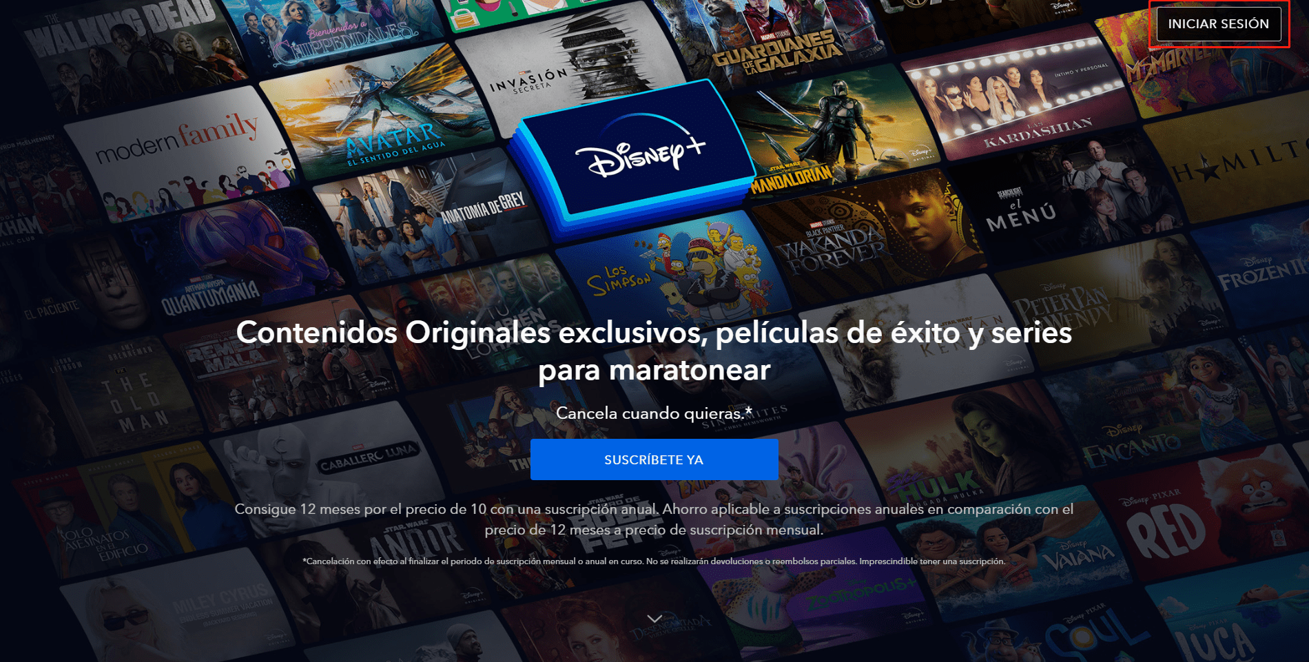 disney plus iniciar sesión