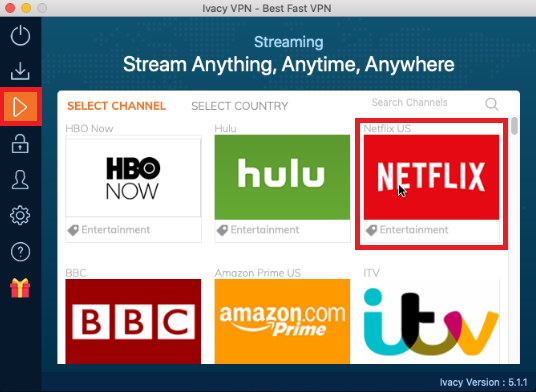 streaming by Ivacy VPN