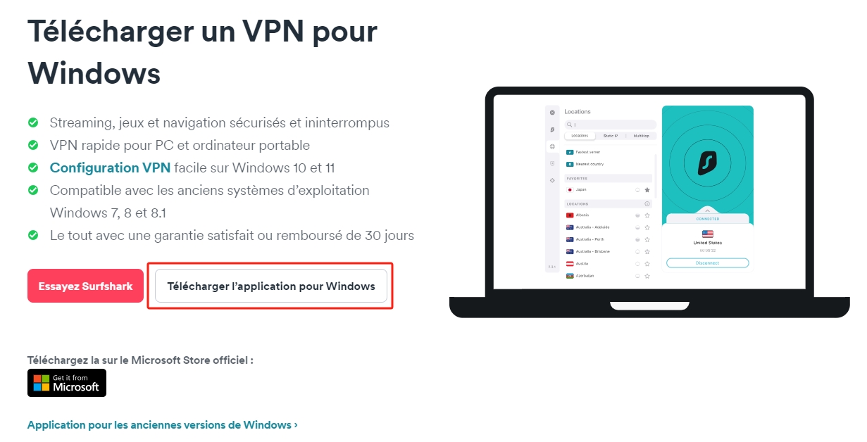 télécharger-le-VPN-Surfshark-pour-Windows