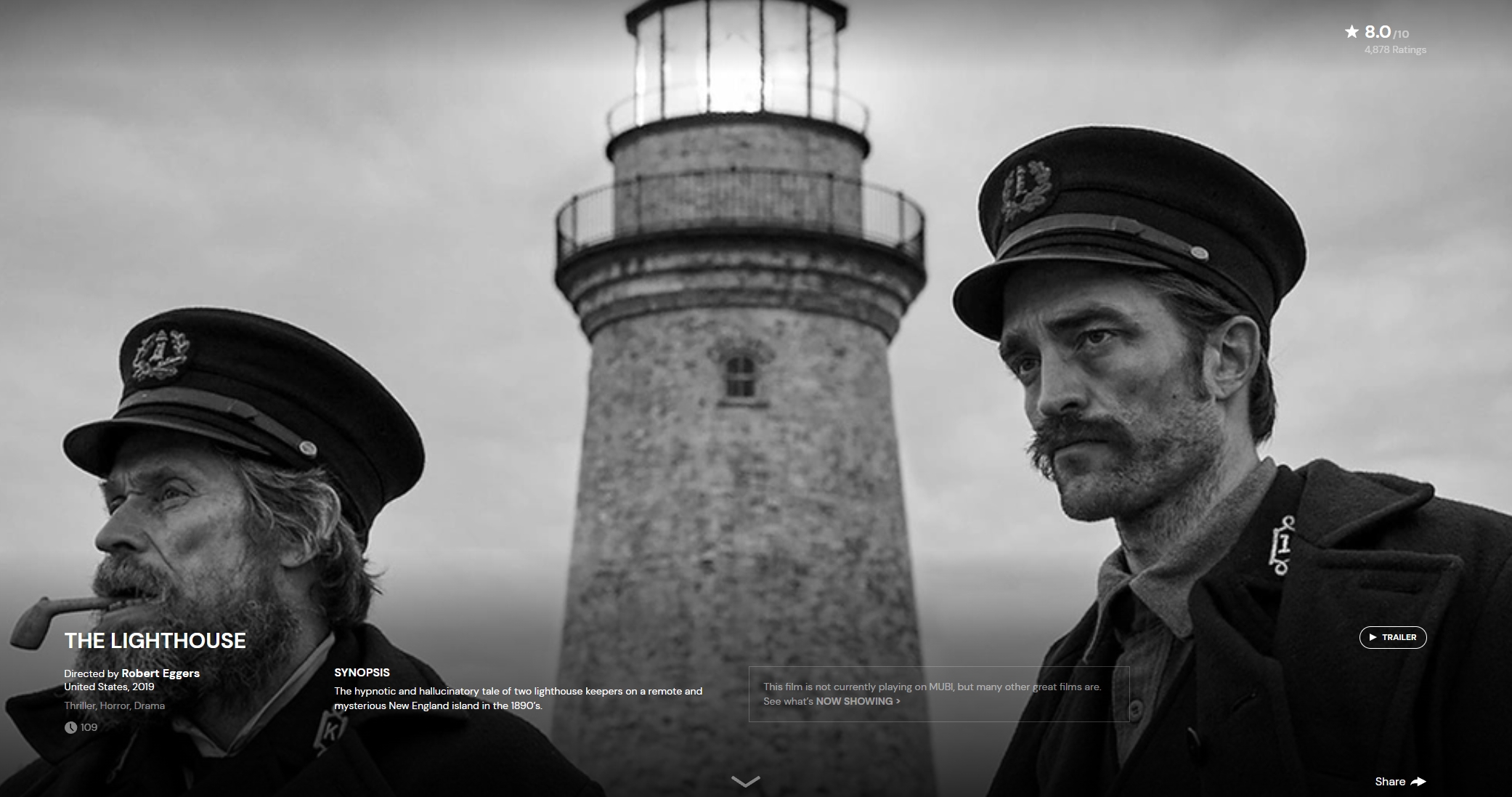 the lighthouse mubi