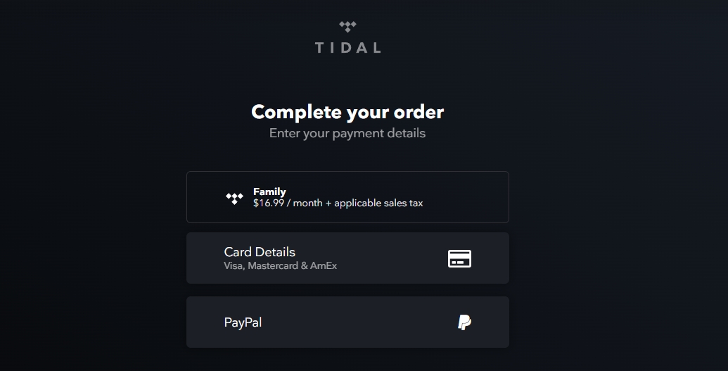 tidal-payment